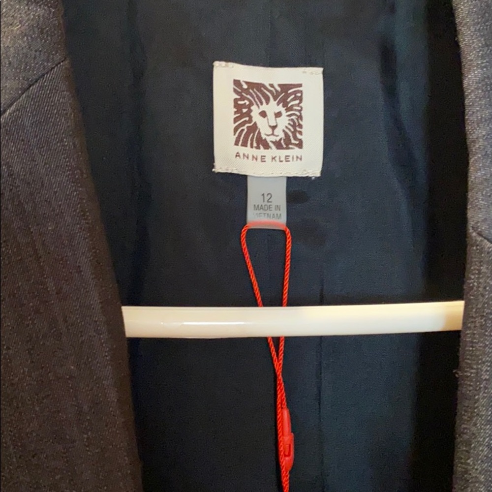Women’s Anne Klein suit jacket indigo -12 - Picture 2 of 6